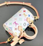 LV A貨 白三彩 Nano Speedy 迷你手袋 升級五金細節 精緻百搭小廢包