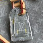 LV 一比一Speedy Soft 30牛仔灰手袋 街頭風時尚百搭設計