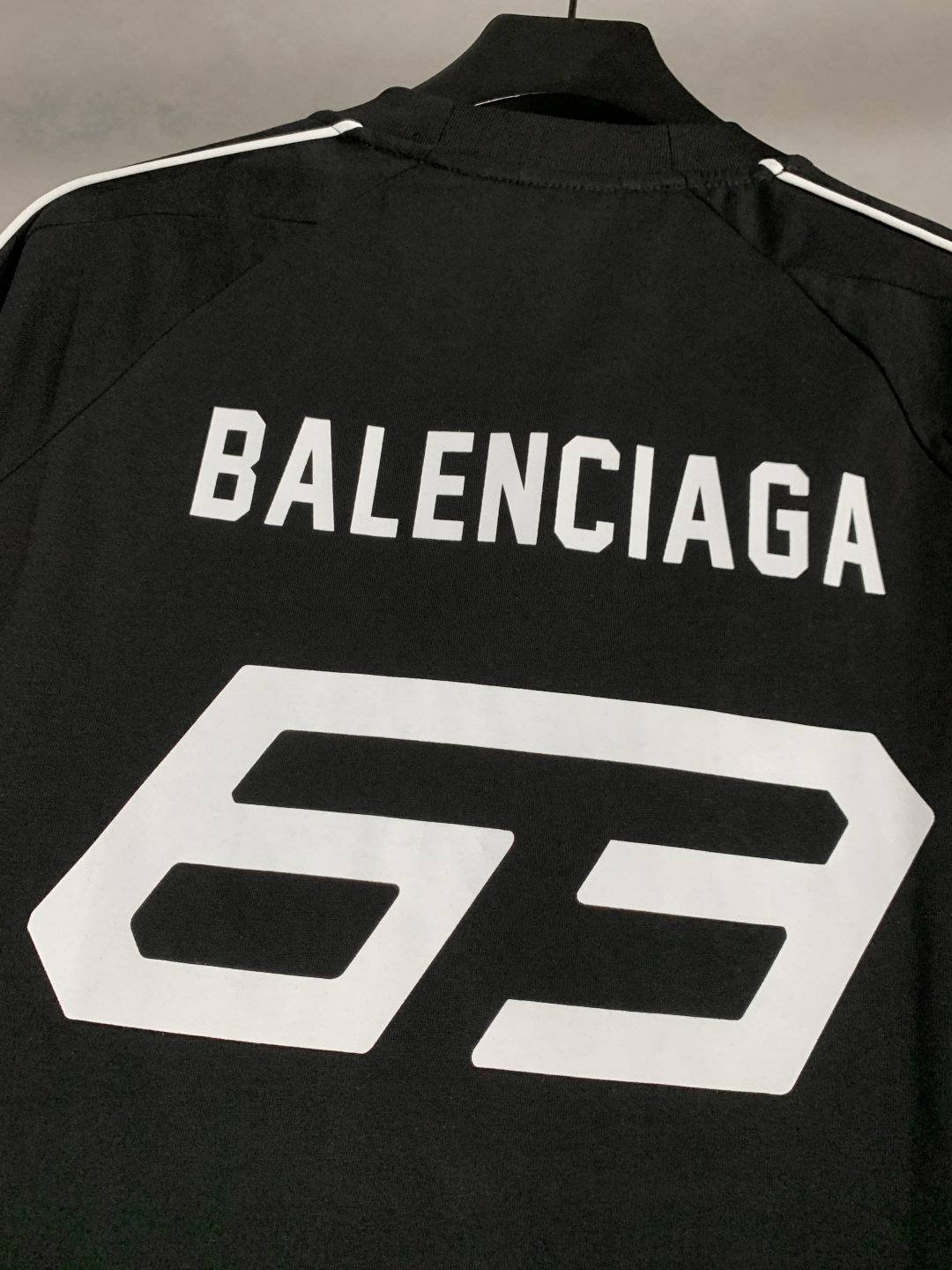 Balenciaga x Lamborghini 聯名短袖T恤|拼接設計+刺繡印花 一比一高仿精品原單