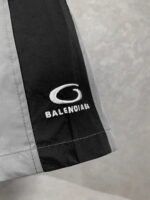 頂級原單Balenciga 微標字母短褲｜立體刺繡＋梭織拼接 百搭運動風
