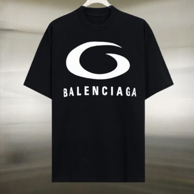 原單質感Balenciaga 黑色厚磅短袖T恤300克純棉 男女同款