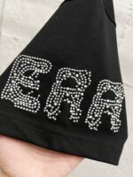 Burberry精品仿製重工刺繡LOGO短袖T恤男生百搭質感厚棉版型挺2025春夏新品