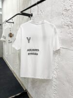 Burberry原單刺繡LOGO短袖T恤重工艺纯棉质感25SS潮男必备款