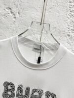 Burberry原單刺繡LOGO短袖T恤重工艺纯棉质感25SS潮男必备款