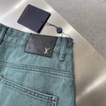 LV 高仿新款漸變牛仔褲 春夏必備潮流男女同款 時尚百搭