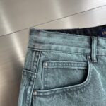 LV 高仿新款漸變牛仔褲 春夏必備潮流男女同款 時尚百搭