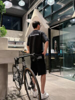 LV 精品仿製 夏季新款黑色休閒短褲 高級定制430g大毛線圈純棉
