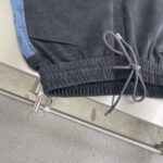 LV 頂級原單拼接老花短褲 拼接純棉牛仔 彈性舒適 2025春夏潮流必備
