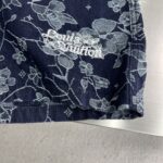 LV 精品仿製 刺繡花卉牛仔短褲 男女同款 高端定制面料