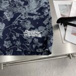 LV 精品仿製 刺繡花卉牛仔短褲 男女同款 高端定制面料