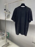 LV 串珠短袖 黑武士提花標 高端精品仿製 透氣百搭男T