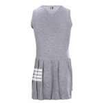 THOM BROWNE 精品仿製無袖連衣裙 典雅氣質款 2025女星同款時尚新作