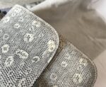 Hermès 原單蜥蜴紋迷你包 喜馬拉雅白色 全鋼五金質感 法式奢華手感