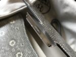 Hermès 原單蜥蜴紋迷你包 喜馬拉雅白色 全鋼五金質感 法式奢華手感