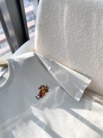 LOEWE頂級原單潮牌LOGO情侶T恤 2025春夏新款 黑白百搭圓領舒適有型