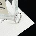 格拉夫 Graff Signature 幾何對戒棱型切面素圈CNC線切割工藝婚戒 情侶戒指
