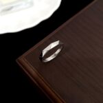 格拉夫 Graff Signature 幾何對戒3.2mm 棱型切面素圈｜CNC切割工藝婚戒 情侶戒