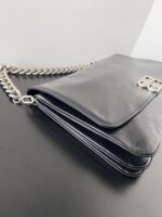 Balenciaga 一比一BB Soft大號包 黑色小牛皮 腋下斜背兩用包 2023秋冬時尚必備