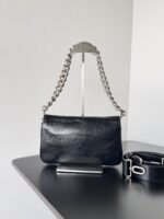 Balenciaga 精品仿製BB Soft小號手袋 小牛皮斜背腋下兩用包