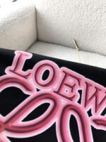 LOEWE A貨潮牌情侶T恤 2025春夏LOGO印花 百搭圓領黑白純棉舒適耐看款