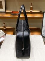 Hermès愛馬仕頂級原單Plume羽毛包 黑色32cm Swift皮革 大容量經典手提款