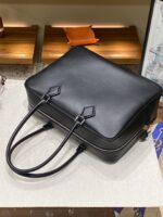 Hermès愛馬仕頂級原單Plume羽毛包 黑色32cm Swift皮革 大容量經典手提款