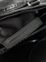 Balenciaga 高仿精品 Le City大號黑色手袋 2024新款斜背手提兩用包
