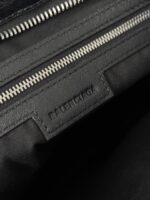 Balenciaga 高仿精品 Le City大號黑色手袋 2024新款斜背手提兩用包