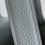Hermès A貨 Picotin 22菜籃包 積雨雲灰TC皮革 銀扣手工縫製 法式時尚典雅