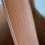 Hermès 原單Picotin 22CM金棕銀扣TC皮水桶包 手工縫製 百搭時髦法式風格