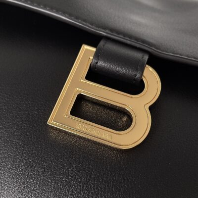 Balenciaga 復刻版Hourglass Soft早春包 解構沙漏造型 超大廓形時尚設計2025度假系列