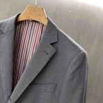 Thom Browne 原單西服套裝經典哈比裁剪彩條細節 時尚品味2025新品