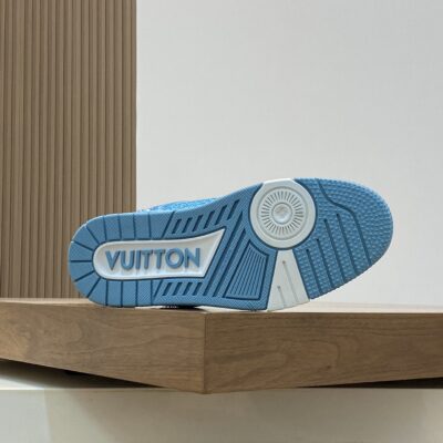 LV 精品仿製TRAINER滿天星復古運動鞋 烫鑽設計潮流高街風穿搭首選