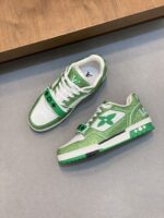 LV 一比一TRAINER滿天星運動鞋 捷克鑽復古設計 潮流百搭高街風格