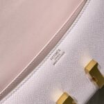 Hermès 一比一 Constance Elan康康包 粉紫金扣 單層附鏡 高級感輕盈時尚款