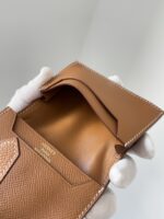 Hermès 頂級原單Bearn卡包Epsom牛皮H扣設計 輕巧高質感 信用卡零錢通勤實用款