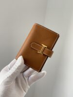 Hermès 頂級原單Bearn卡包Epsom牛皮H扣設計 輕巧高質感 信用卡零錢通勤實用款