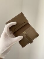 Hermès 高仿Bearn卡包Epsom皮革 H扣設計 名片卡夾 小包專用 多卡位實用選擇