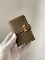 Hermès 高仿Bearn卡包Epsom皮革 H扣設計 名片卡夾 小包專用 多卡位實用選擇