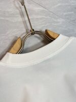 Burberry復刻版白色冰潮棉短袖T恤圓領設計2025春夏新品英倫時尚百搭款