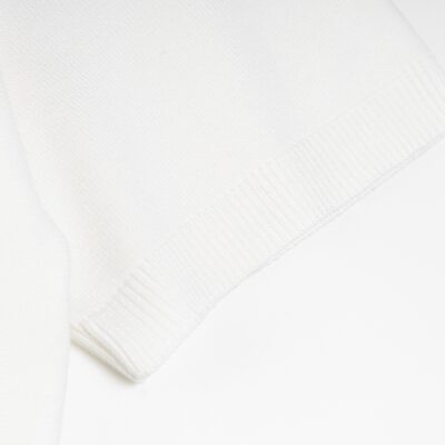 Thom Browne 精品仿製白色四條杠圓領短袖針織衫 經典百搭 清爽透氣舒適款