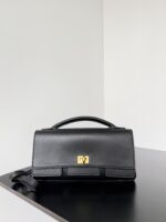 Balenciaga Bel Air Clutch 黑色金扣精品仿製手拿肩背包｜頂級復刻版 百搭時尚