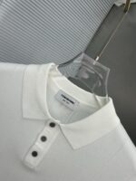 Thom Browne 復刻版四條杠針織短袖 白色極簡百搭風格 學院風高級設計感