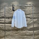 Thom Browne 原單玫瑰刺繡條紋襯衫 早秋新款氣質H版型 男女同款百搭首選