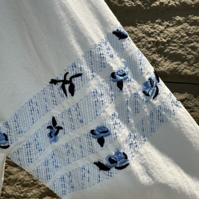 Thom Browne 原單玫瑰刺繡條紋襯衫 早秋新款氣質H版型 男女同款百搭首選