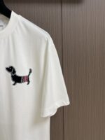 Thom Browne 高仿腊腸狗Logo圓領T恤 春夏新款純棉簡約型男百搭