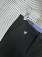 Prada 原單黑色休閒西褲 2025SS超級定制版 高檔工藝版型出眾