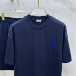 Burberry高仿2025春夏男女同款套裝純棉洗水舒適寬鬆百搭潮流新款