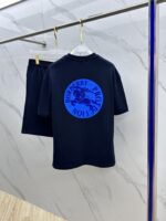 Burberry高仿2025春夏男女同款套裝純棉洗水舒適寬鬆百搭潮流新款