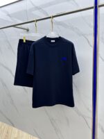 Burberry高仿2025春夏男女同款套裝純棉洗水舒適寬鬆百搭潮流新款